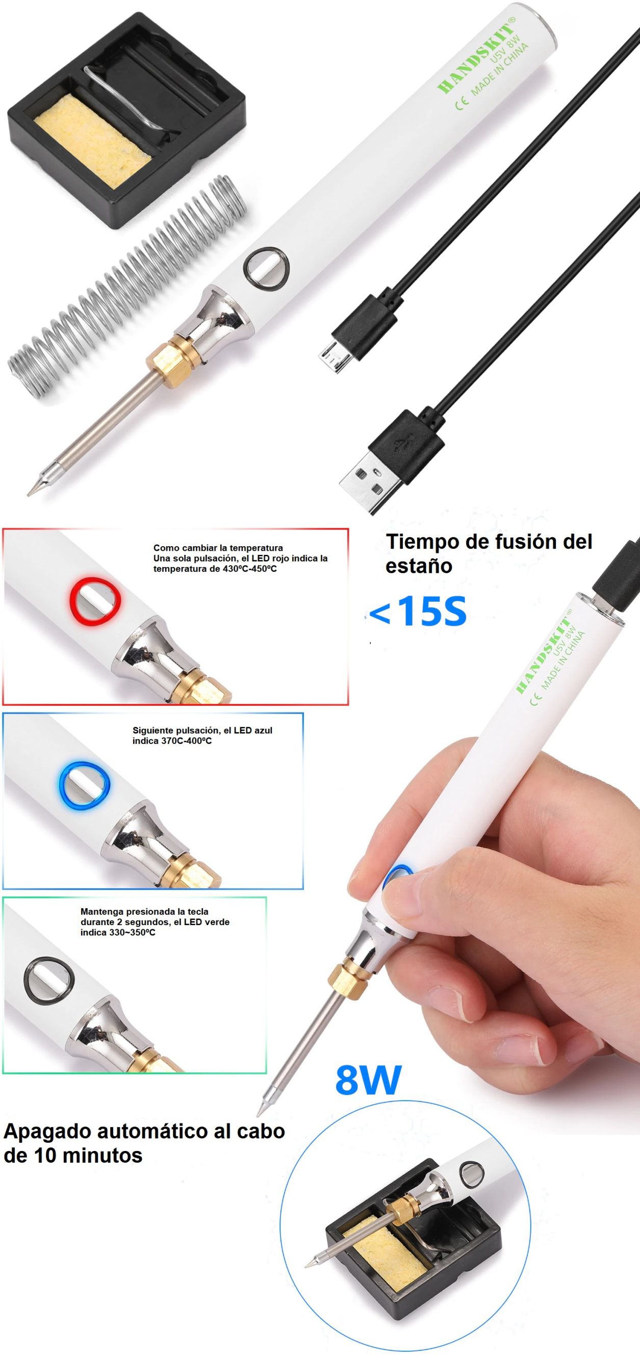 Soldaor portatil USB